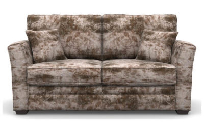 Heart of House Malton 2 Seat Shimmer Fabric Sofa Bed - Taupe